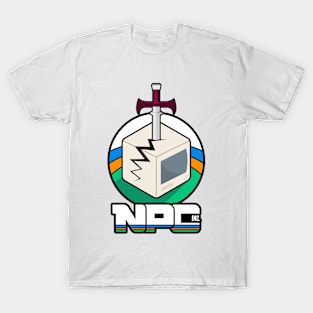 NPC Inc. Logo with Computer T-Shirt